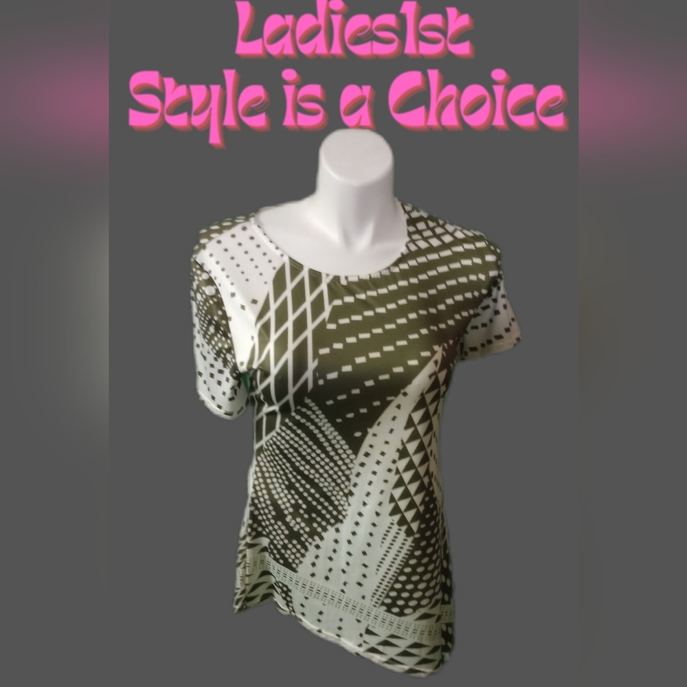 Ashley blue, size L, green